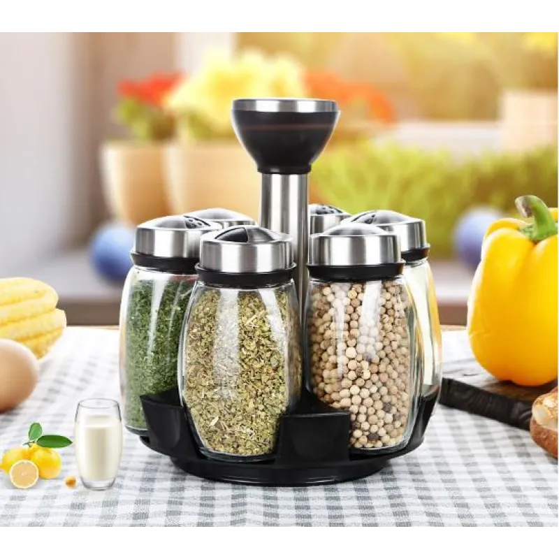 Swivel Spice Rack Organizer / Rotated Spice Shelf Rack.