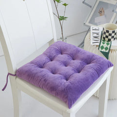 Thick Crystal Velvet Cushion for Office Chair or Sofa