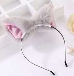 Chic Plush Cat Ear Hairband