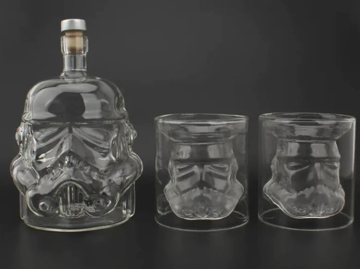 Borosilicate glass decanter stormtrooper