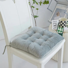 Thick Crystal Velvet Cushion for Office Chair or Sofa