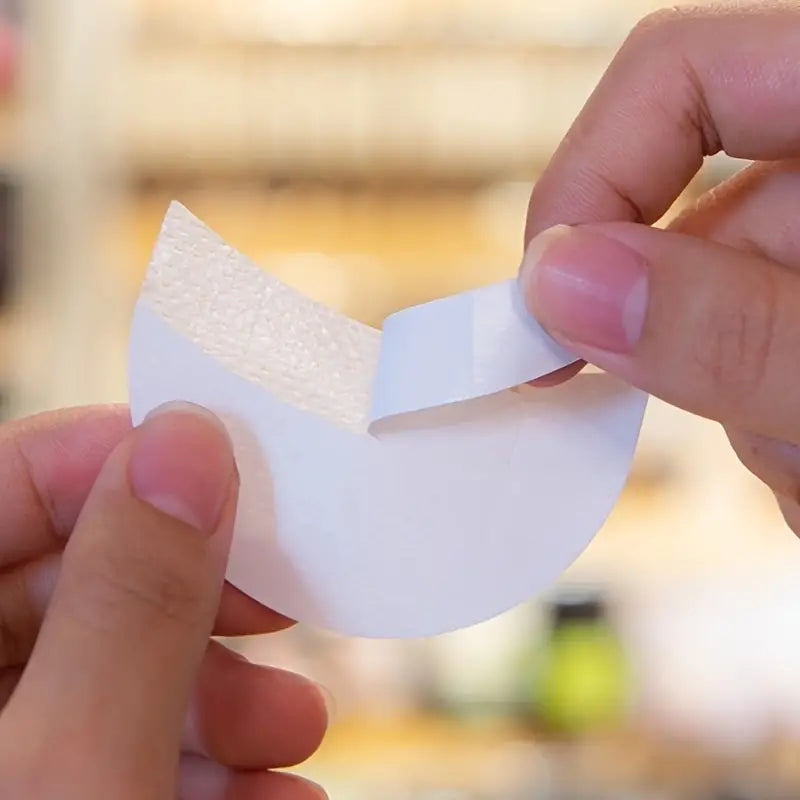 Half-Moon Shape Eyeshadow Patches for Makeup Residue