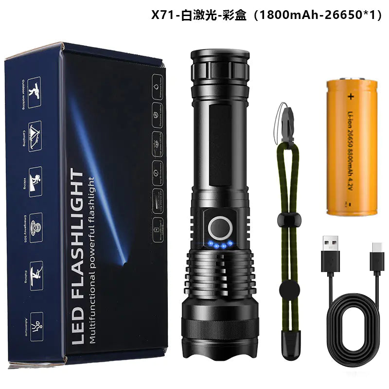 X92 PowerBeam USB Flashlight / X92 USB Ultra Bright Flashlight.