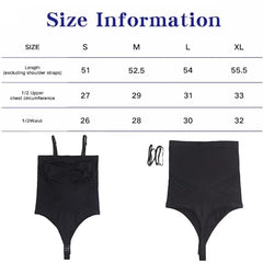 Women Strapless Bodysuit Ribbed One Piece Thong Shapewear off Shoulder Tops Leotard Removable Straps Tummy Control Body Shaper.