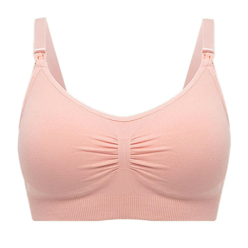 High Quality plus Size Nursing Bra Breathable Women Breastfeeding Underwear Seamless Maternity Bra Push Up