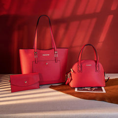 3PCS Purses Set for Women Tote Bag Handbag Wallet Set Shoulder Satchel Bags Crossbody Bags.
