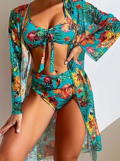 Women Two-Piece Casual Swimsuit.