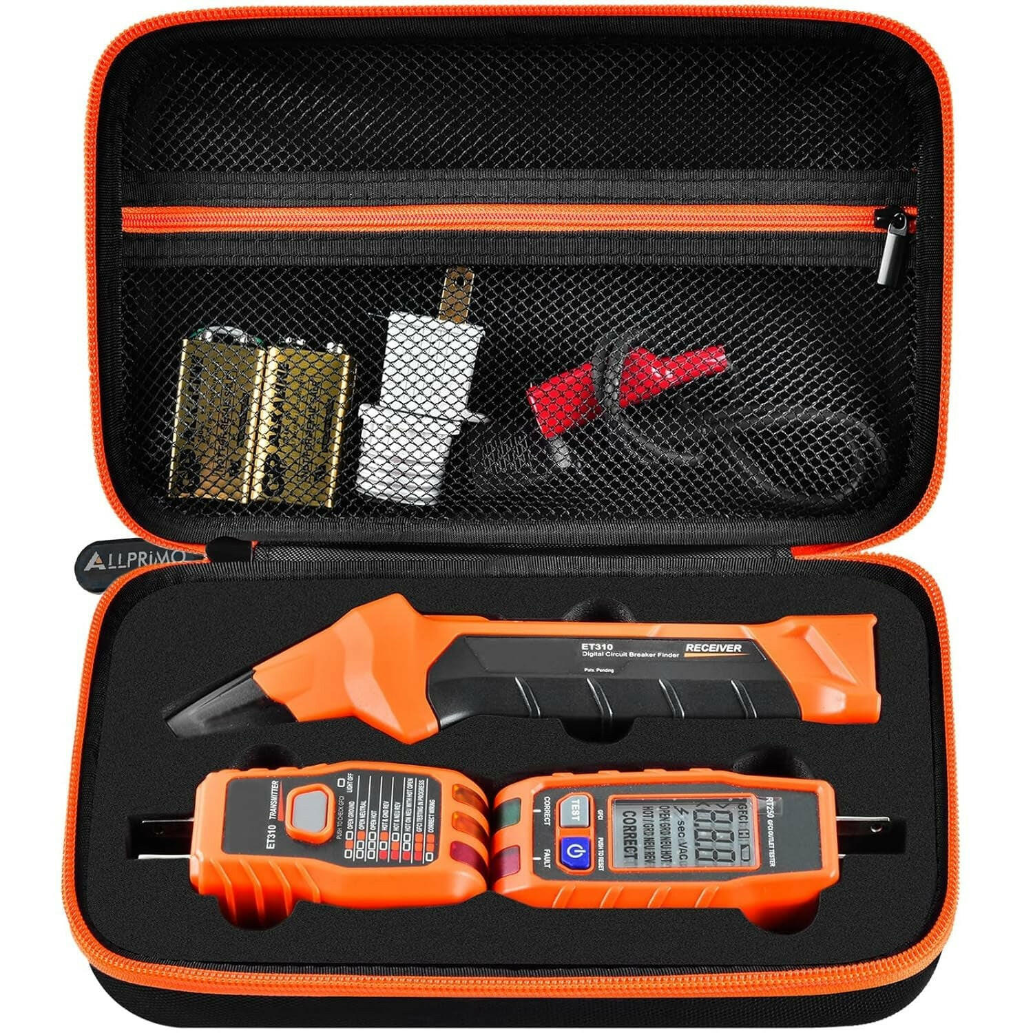 Storage Case for Klein Circuit Breaker Finder, Outlet Repair Kit & GFCI Tester - Box Only.