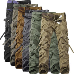 Men's Stylish Multi-Pocket Cargo Trousers