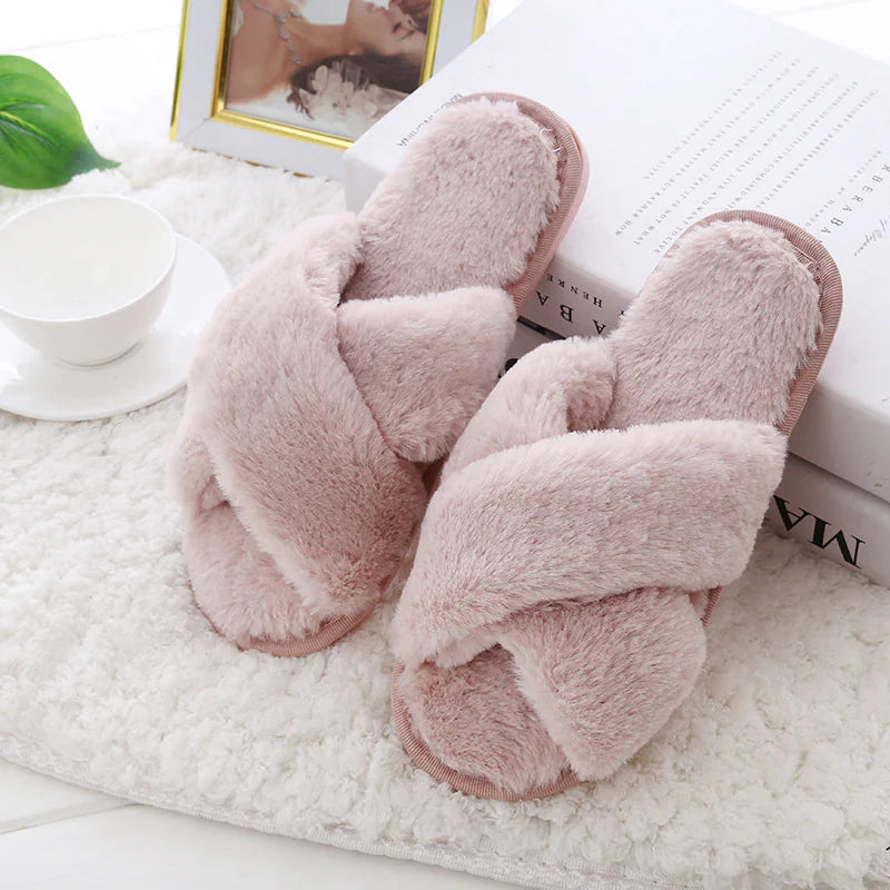 Women's Plush Indoor Slippers