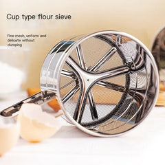 EasyPress Stainless Steel Flour Sifter