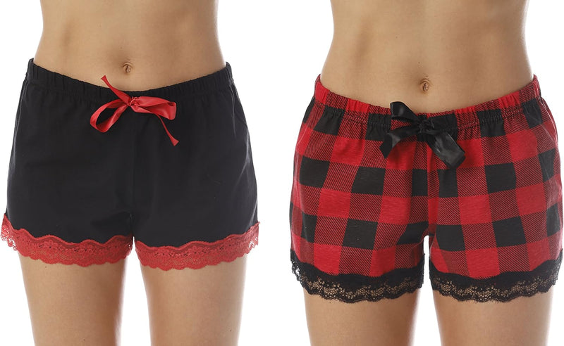 Womans Pajamas Shorts Pjs