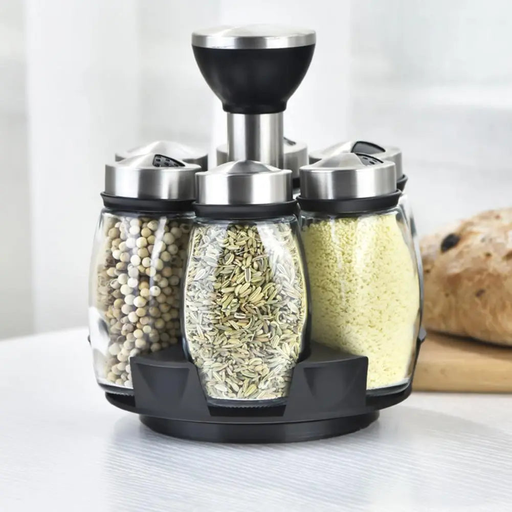 Swivel Spice Rack Organizer / Rotated Spice Shelf Rack.