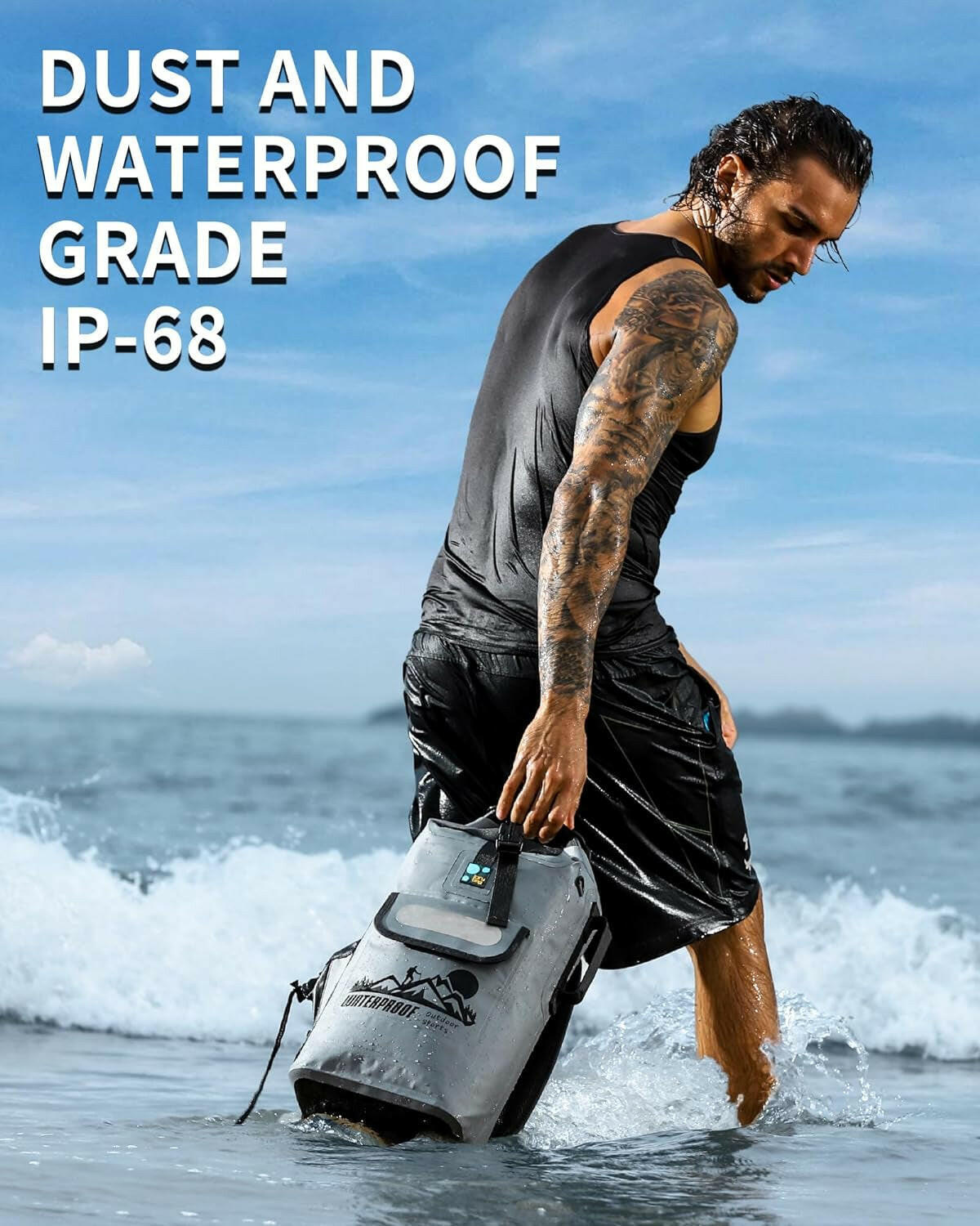 Dry Bag Backpack Waterproof Floating 20L/30L/40L, Dry Bags Waterproof Backpack for Men, Dry Sack Waterproof Bag.