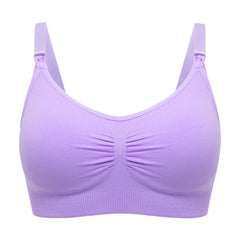 High Quality plus Size Nursing Bra Breathable Women Breastfeeding Underwear Seamless Maternity Bra Push Up