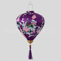 Traditional Chinese Peacock Lantern for Festivals