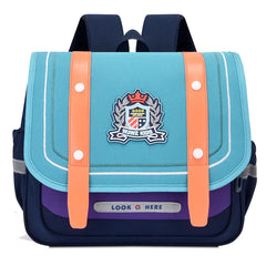 British Style Children's Backpack for School Students