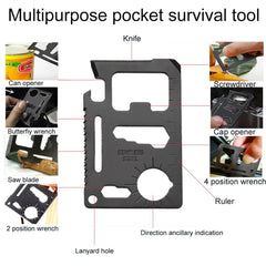 Survival Kit and First Aid Set for Outdoor Adventures