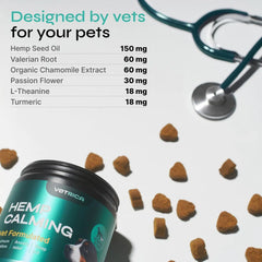 Calming Chews for Dogs Anxiety Relief Chicken Flavor Soft Treats for Storms