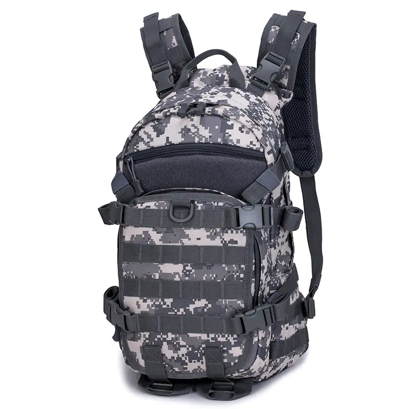 Tactical Vest Backpack, Large Waterproof Hiking Bag.