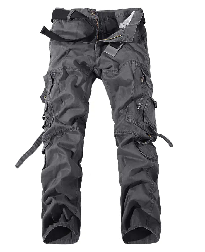 Men's Stylish Multi-Pocket Cargo Trousers.