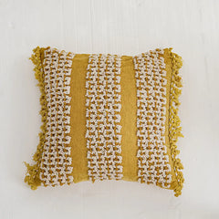 Bohemian Velvet Handmade Embroidery Cushion Cover