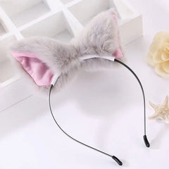 Chic Plush Cat Ear Hairband