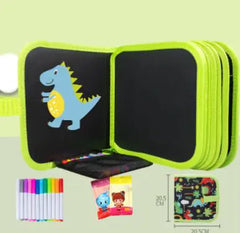 Erasable Children's Drawing Book – Reusable Water Drawing Art Pad for Kids