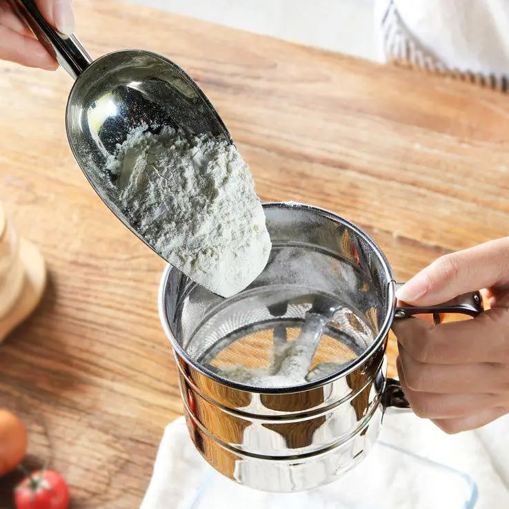 EasyPress Stainless Steel Flour Sifter