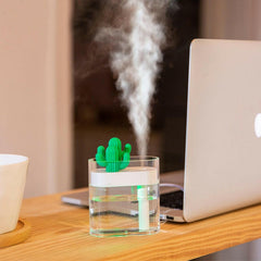 Ultrasonic air humidifier and essential oil diffuser combo for efficient room aroma and humidity control
