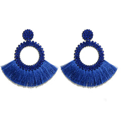 Bohemian Tassel Earrings for Women - Handmade Design