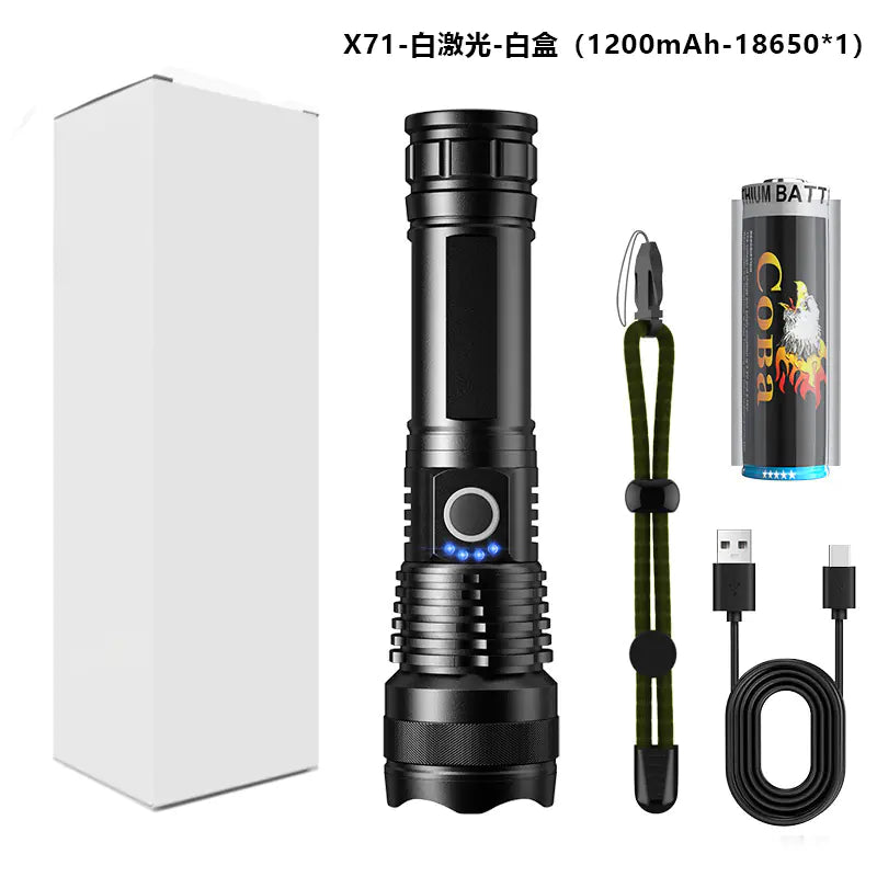 X92 PowerBeam USB Flashlight / X92 USB Ultra Bright Flashlight.
