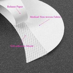 Half-Moon Shape Eyeshadow Patches for Makeup Residue