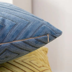 Nordic Knit Velvet Cushion Cover for Sofa and Office