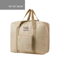 Large Capacity Foldable Canvas Travel Bag for Men & Women